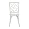 Flash Furniture Brooklyn Commercial Grade White Solid Wood Stackable Dining Chair with Intricate Back Detail ZH-8100-5-WHT-GG - alternate 6